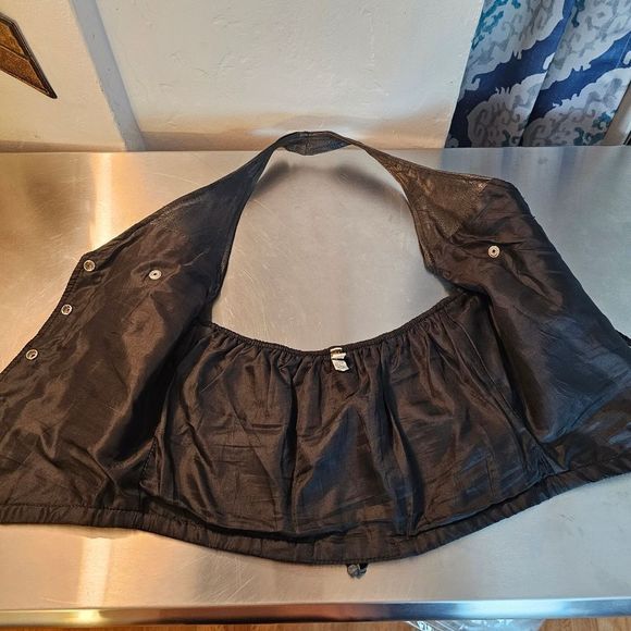 Leather vest/top - Picture 10 of 15